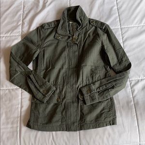 Hunter Green Trench Coat